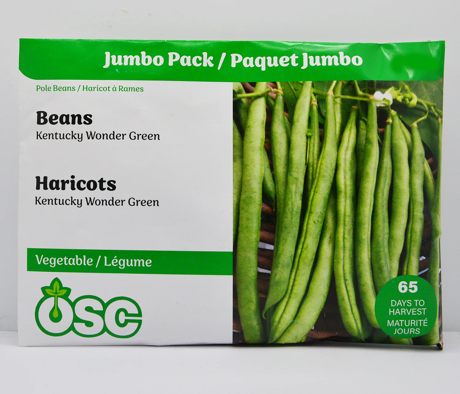 Beans Kentucky Wonder Green Jumbo - Ontario Seed Company - Image 2
