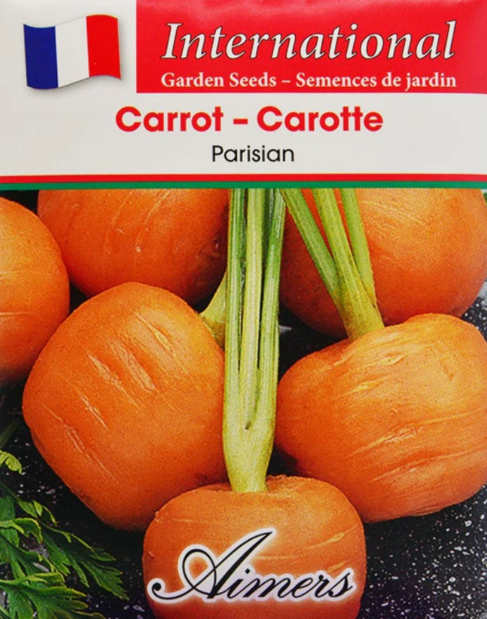 Carrot Parisian International - Aimers Seeds