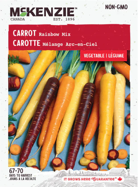 Carrot Rainbow Mix - McKenzie Seeds