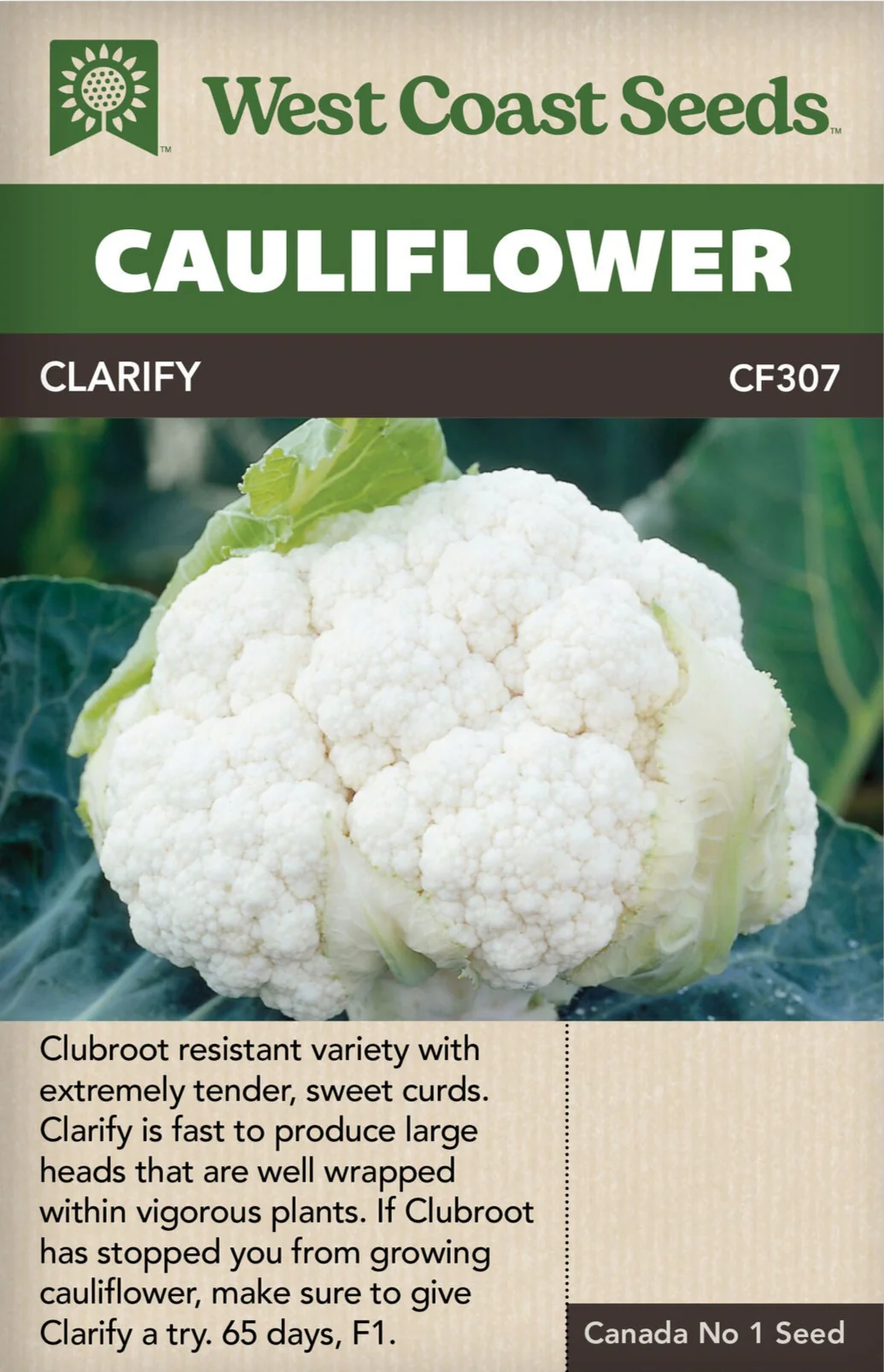 Cauliflower Clarify - West Coast Seeds