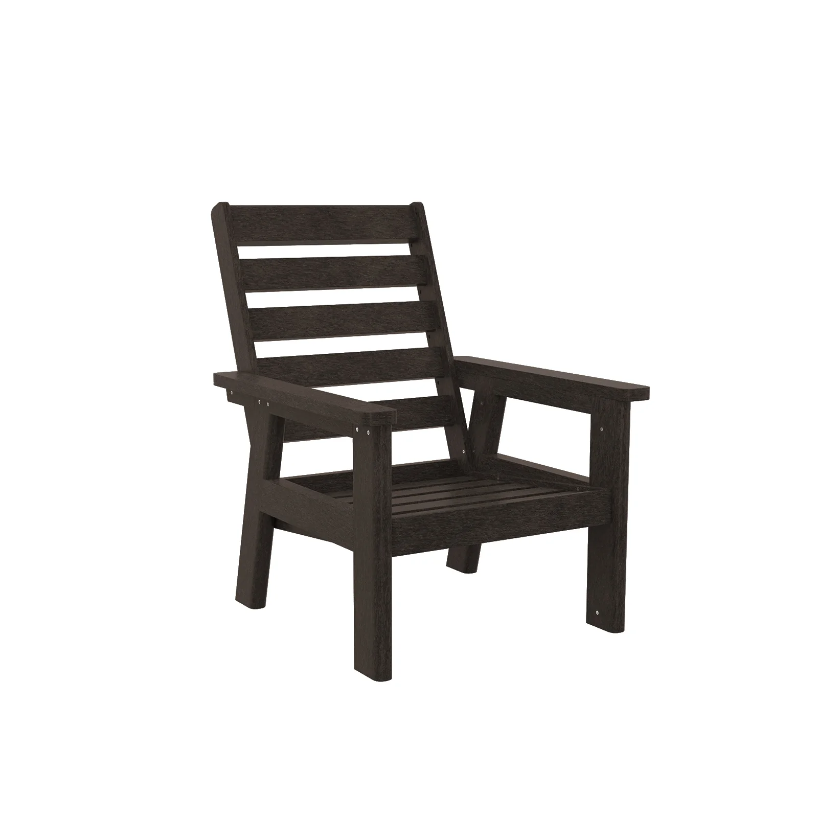 Charleston High Back Arm Chair Frame - DSF291 - Image 4