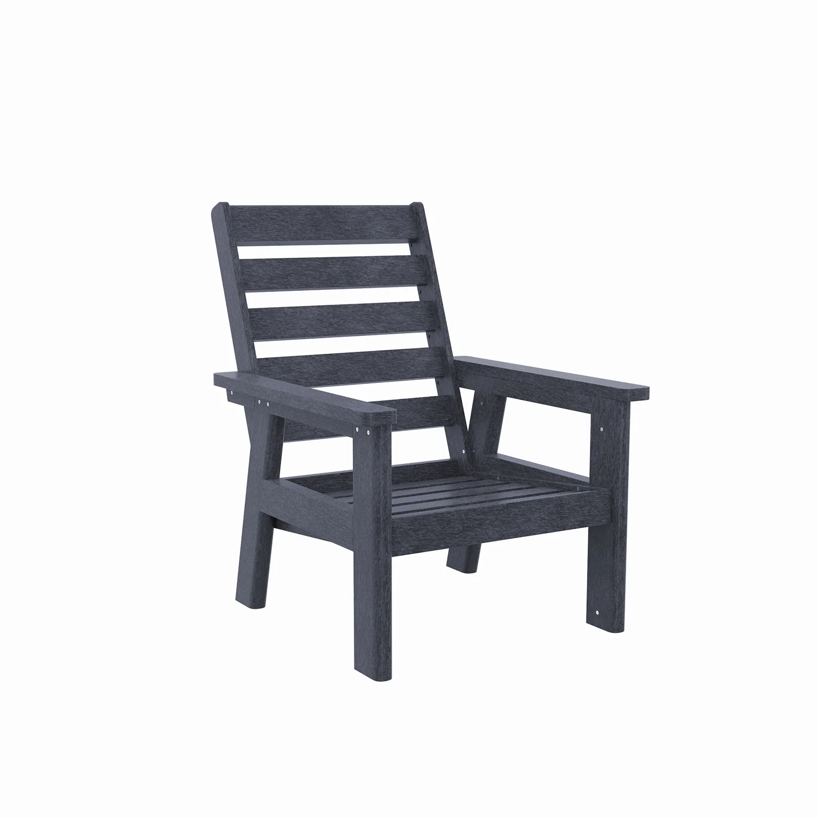 Charleston High Back Arm Chair Frame - DSF291 - Image 5