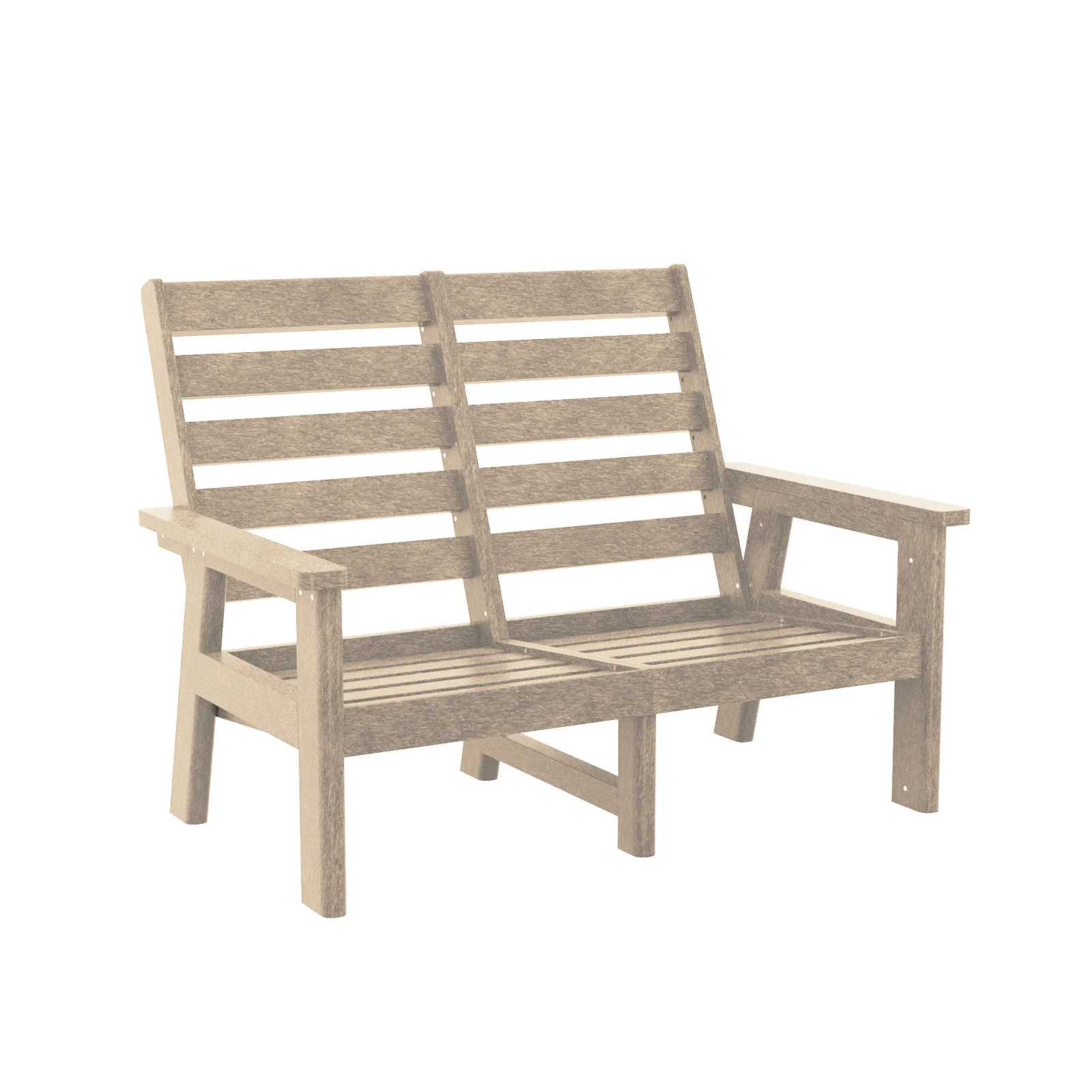 Charleston High Back Loveseat Frame - DSF292 - Image 2