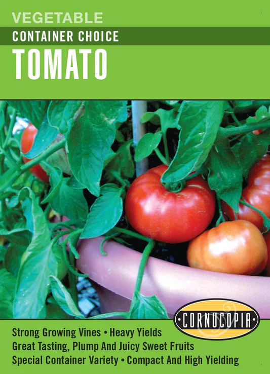 Tomato Container Choice - Cornucopia Seeds