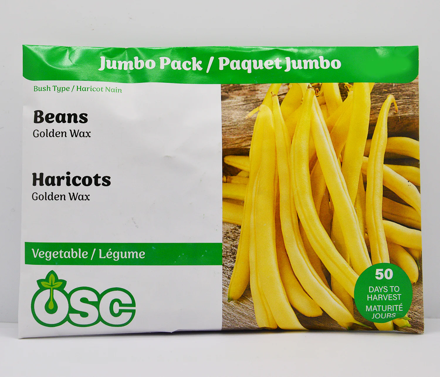Beans Golden Wax Jumbo - Ontario Seed Company - Image 2