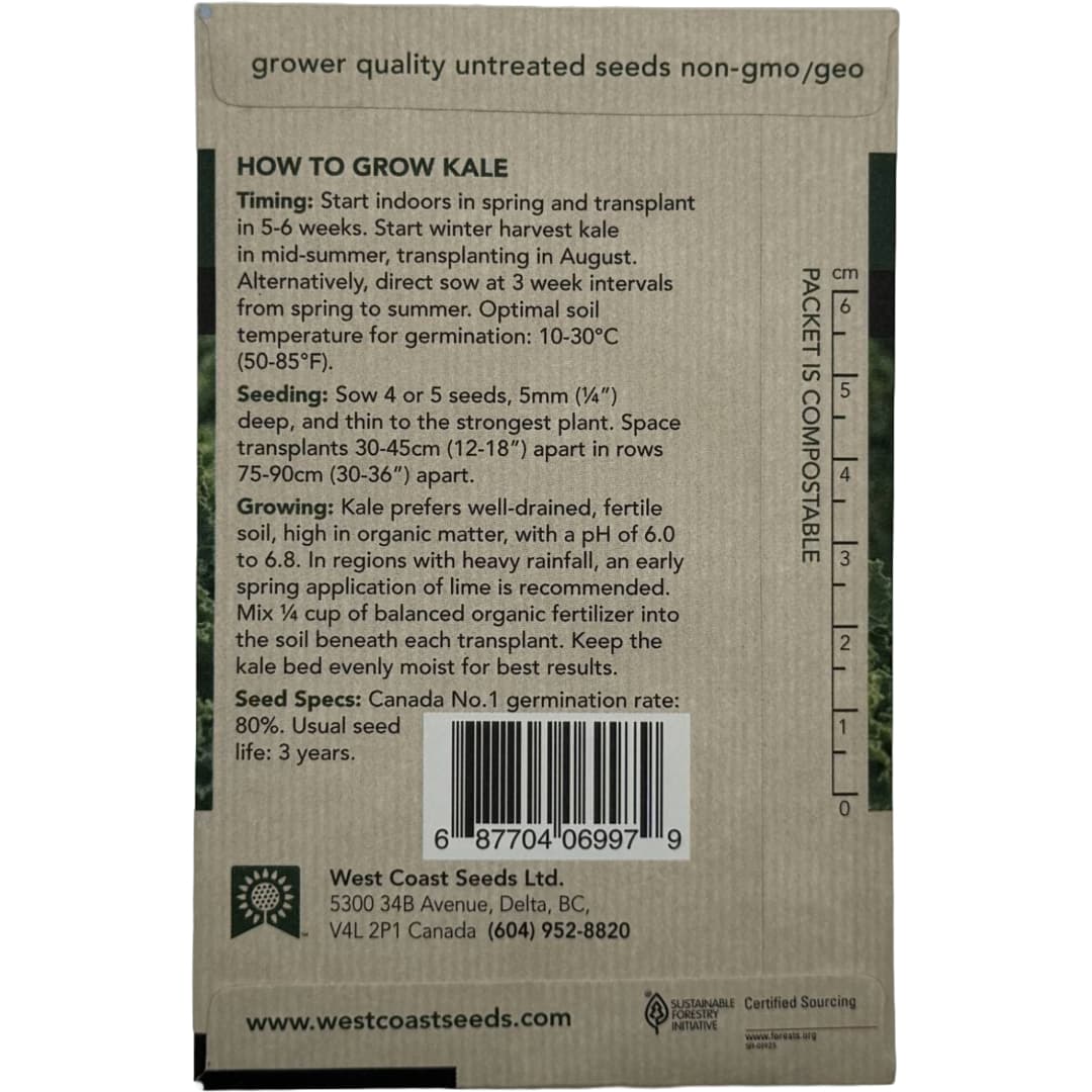 Kale Prizm - West Coast Seeds - Image 3