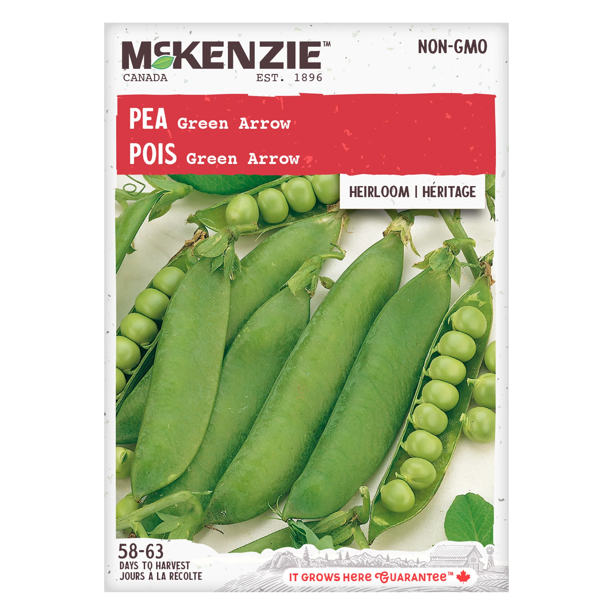 Pea Green Arrow - McKenzie Seeds