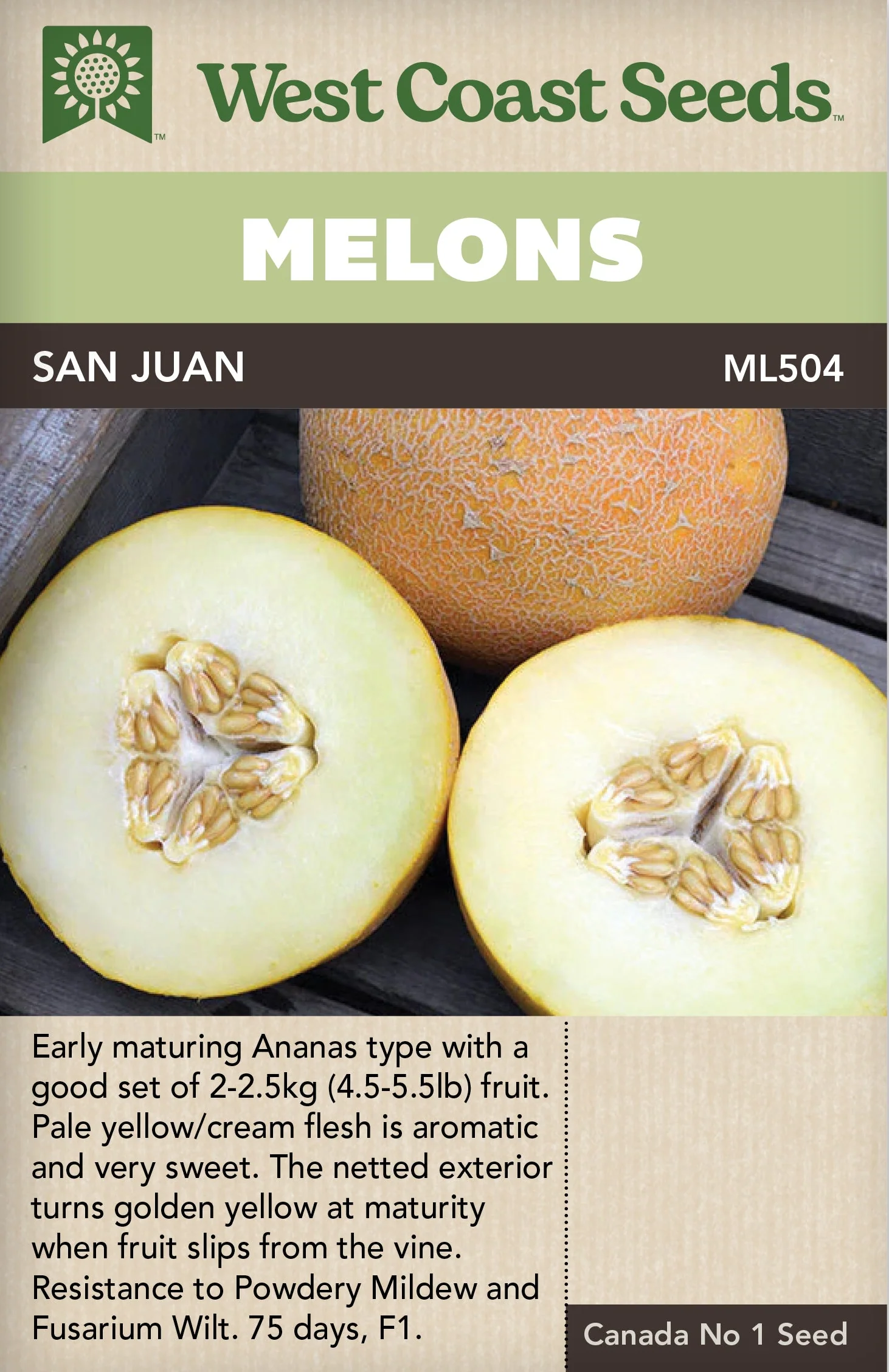 Melons San Juan - West Coast Seeds