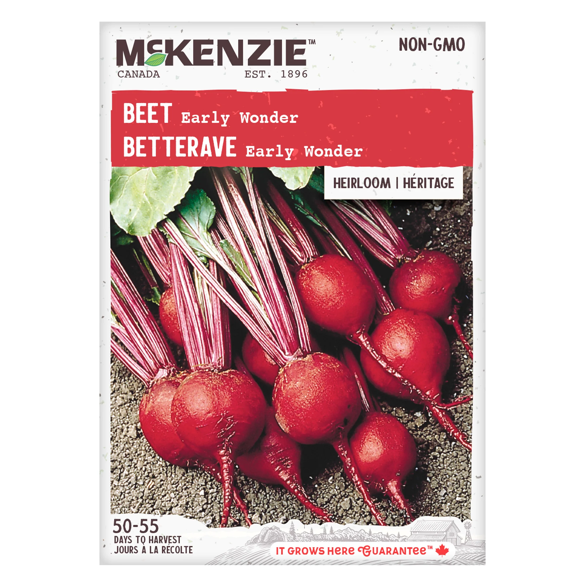 Beet Early Wonder - McKenzie Seeds