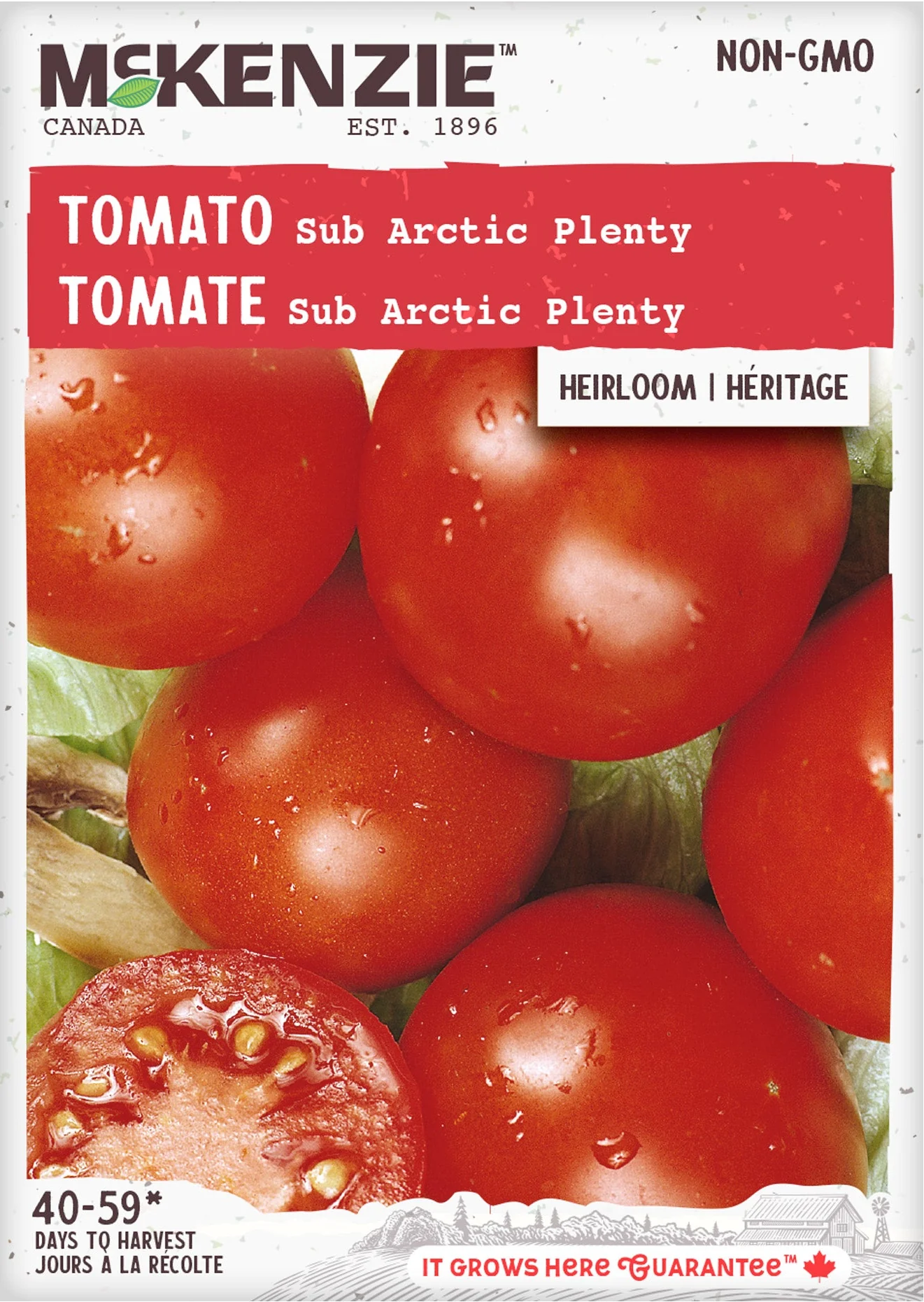 Tomato Sub Arctic Plenty - McKenzie Seeds