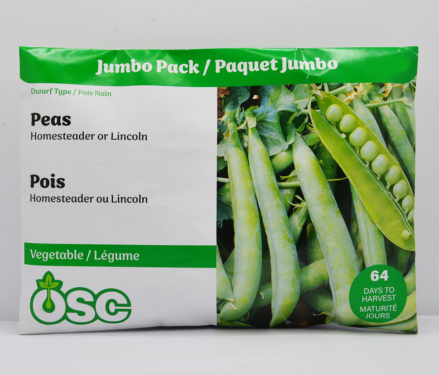 Peas Homesteader or Lincoln Jumbo - Ontario Seed Company - Image 2