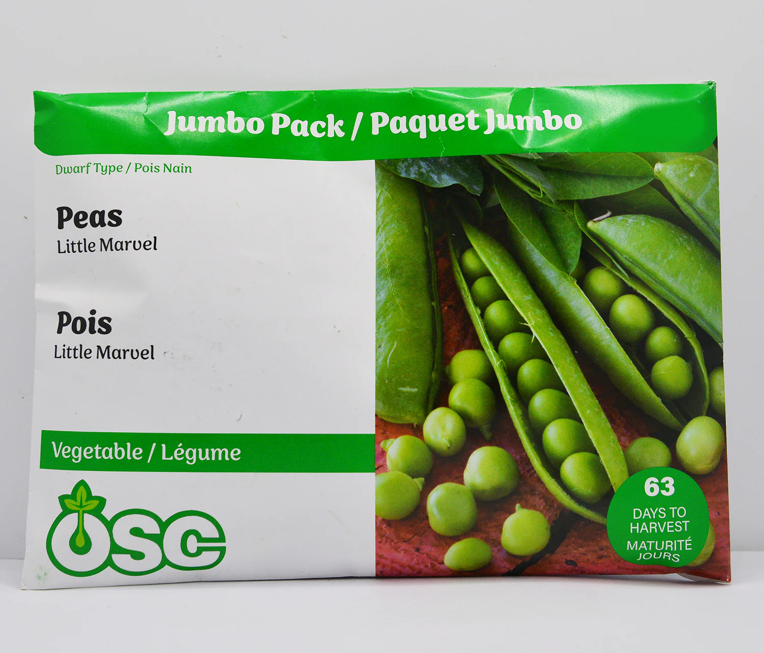 Peas Little Marvel Jumbo - Ontario Seed Company - Image 2