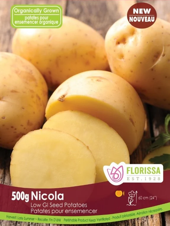 Organic Potato - Nicola, 500g