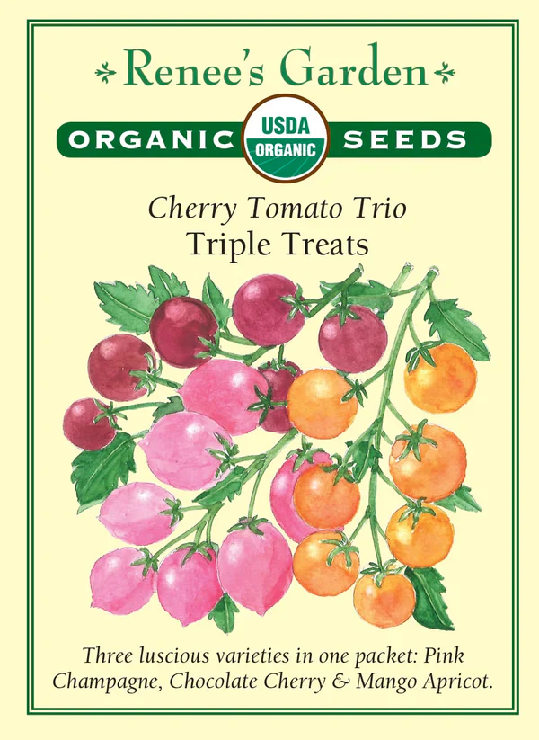 Organic Tomato Trio Triple Treats Mix - Renee's Garden