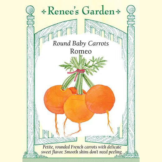 Carrot Round Baby Romeo - Renee's Garden
