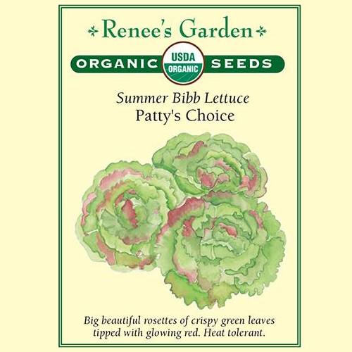 Organic Lettuce Patty's Choice - Renee's Garden