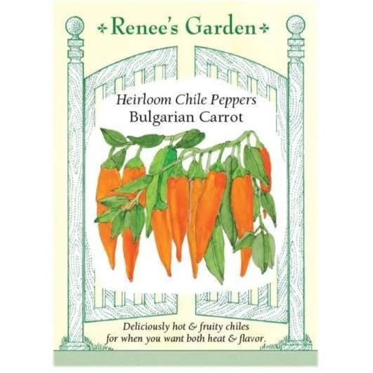 Pepper Bulgarian Carrot - Renee's Garden