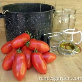 Organic Tomato Italian San Marzano - Renee's Garden - Image 2