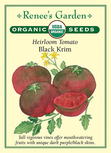 Organic Tomato Black Krim - Renee's Garden