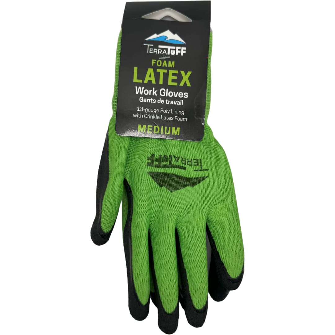 TerraTuff Foam Latex Work Gloves - Image 4