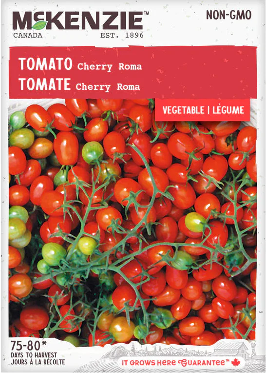 Tomato Cherry Roma - McKenzie Seeds