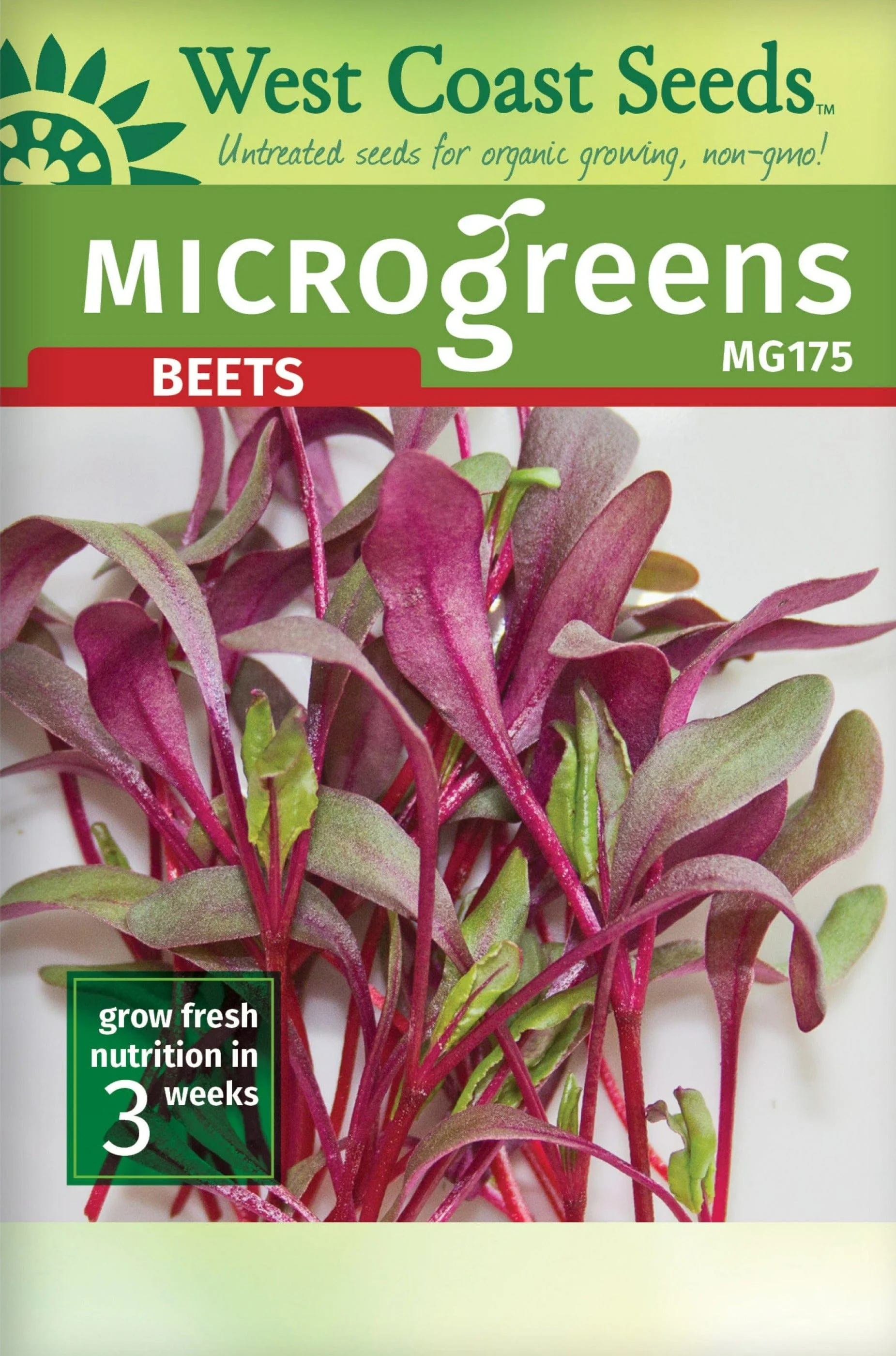 Microgreen Beets - West Coast Seeds