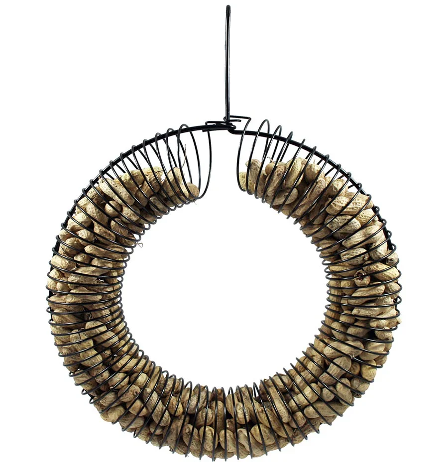 Wreath Peanut Feeder - Pinebush Home & Garden